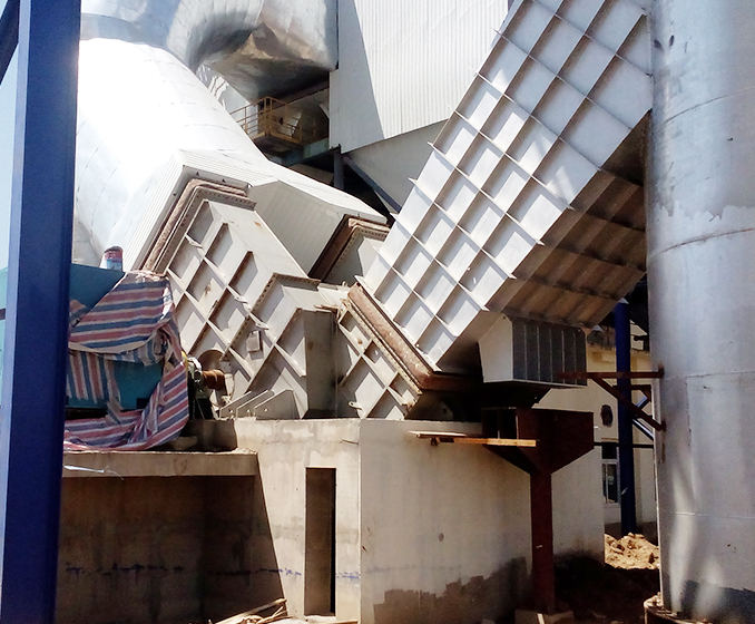 山水集團
2500t/d水泥熟料生產線高溫風機